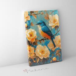 Makana Tavaszi dal a rózsák között - Számfestő készlet, kerettel (40x50 cm)