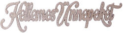 Valex Decor 3db. "Kellemes Ünnepeket" karácsonyi fa felirat 15 x 3.5cm - Ezüst (MT22-56)