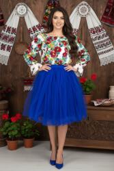 Ie traditionala Rochie stilizata traditional cu tulle