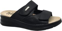Dr Feet Papuci Dr Feet 5012 negru - dama - cu taloneta detasabila