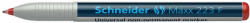 Schneider Universal non-permanent marker SCHNEIDER Maxx 223 F, varf 0.7mm - rosu (S-112302) - siscom-papetarie