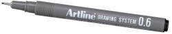 Artline Marker pentru desen tehnic ARTLINE, varf fetru 0.6mm - negru (EK-236-BK) - siscom-papetarie
