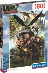Clementoni - Puzzle How To Train Your Dragon - 180 piese