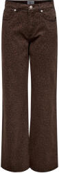 ONLY Jeans Onlmadison Hw Wide Animal Pnt 15355777 19-1419 TCX chicory coffee (15355777 19-1419 TCX chicory coffee)
