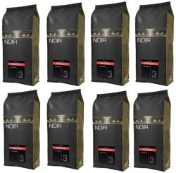 ICS Pachet 8 x Noir Distinto Cafea Boabe 1kg , Espresso intens E i aromat