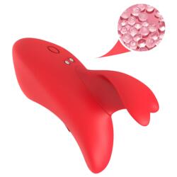 Bestoy - akkus ujjvibrátor (piros) - intimshop