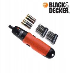 Black & Decker Csavarhúzó Elektromos csavarhúzó Bútorcsavarozó Black&Decker +Bit készlet (A7073-XJ)