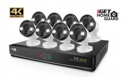 IGET HomeGuard HGNVK164908 IP kamera szett (8 db kamera + NVR) (HGNVK164908)