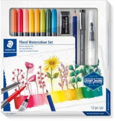 STAEDTLER Művészeti írószer szett Staedtler Design Journey Floral akvarell, virágos (61 3001-1)