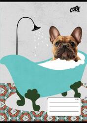 Victoria Füzet, tűzött, A5, vonalas, 32 lap, 2. osztály, COOL BY VICTORIA "Bath", "16-32