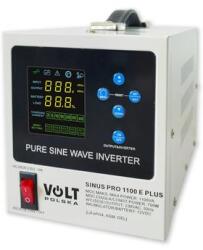 VoltPolska Volt Polska SINUS PRO 1100 E PLUS 12/230V (700W/1100VA) szünetmentes tápegység (VP-3SPM11012M)