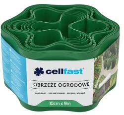 Cellfast Ágyásszegély 10cm x 9m zöld (30-001) - varingshop