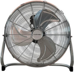 Aarven Aero FL-45 (45cm, padló, króm), ventilátor (AERO-FL-45) - onlinepatron