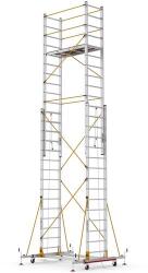 CAGSAN Telesafe XL Alap 2x15 fokos kétrészes állvány - (Munkamagasság: 8m) (S008_XL_FP)