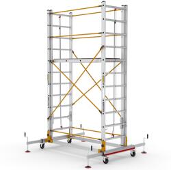 CAGSAN Telesafe XL Alap 2x13 fokos kétrészes állvány - (Munkamagasság: 7, 2m) (S007_XL_FP)