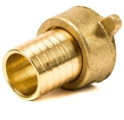  Réz Tömlővég 1/2"-1/2" Hollanderrel Belső Menetes