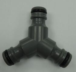  Tömlőösszekötő Y 3-as Elosztókuplung Farmo