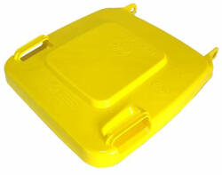  Szemetes Kukafedél 120 Literes Kukához Sárga