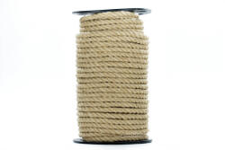  Kötél Sodrott Kender 6 mm 50 m