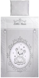 Lorelli Cosy Ranfors Bear gri -Set de dormit pentru bebeluși 3 piese 10420015903 Lenjerii de pat bebelusi‎, patura bebelusi