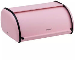 Kinghoff Кутия за хляб Kinghoff KH 1756, 36 см, Лека и здрава конструкция, Стомана, Розов (KH 1756)