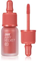 PeriPera Ink Airy Velvet ruj crema cu efect matifiant culoare 03 Cartoon Coral 4 g