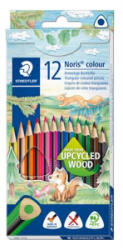 STAEDTLER Színes ceruza készlet, háromszögletű, 'Noris Colour 187', 12 különböző szín (TS187C12) (TS187C12)