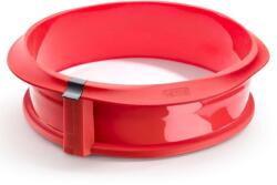 Lékué tortaforma tányérral, csatos 23 cm (880421)