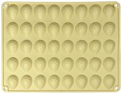 Toro Dió sütőforma, szilikon, 33, 5×25, 8×1, 3 cm 40 db, krémszín