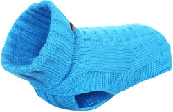  Rukka Pets Rukka® Wooly kutyapulóver, türkiz- Kb. 38 cm háthossz (M)