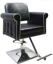 CODA'S Beauty Fodrászszék E16717 Fekete Fényes , Bézs vonalvezetés