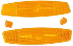 FORCE narancssárga küllőre rögzíthető fényvisszaverők, 2 db (46330)
