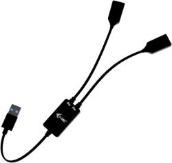 i-tec USB-A Cable HUB 2 port (2× USB-A) (U3CBLHUB2A)