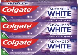 Colgate Advanced White Purple 3 × 75 ml