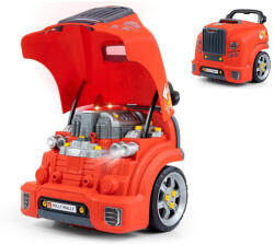 Milly Mally Realisztikus modell az autó elejének nyitható motorháztetőjével, Milly Mally N-GINE red
