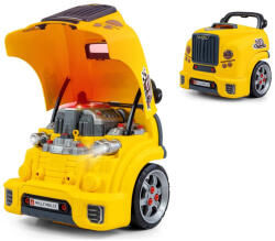 Milly Mally Realisztikus modell az autó elejének nyitható motorháztetőjével, Milly Mally N-GINE yellow