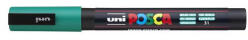 uni Dekormarker, 0, 9-1, 3 mm, 'Posca PC-3M', smaragdzöld (TUPC3MSM) (TUPC3MSM)