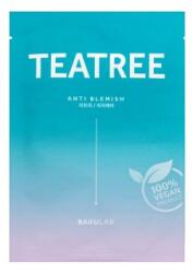 Barulab The Clean Vegan mască textilă Mask Tea Tree 23 g Masca de fata