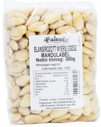 Paleolit Mandulabél - Blansírozott 300 g, Nyers, Egész