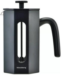 Klausberg Presa franceza pentru cafea Klausberg KB 7677, 600 ml, Sticla, Grafit/Negru (KB 7677)