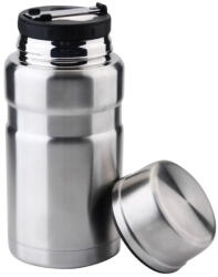 Kinghoff Termos pentru alimente Kinghoff KH 1458, 0.75 l, Pereti dubli, Vid, Izolare termica pana la 12 h, Inox (KH-1458)