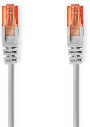 Nedis CCGL85230GY100 Cablu patch UTP Cat6, RJ45 cu contacte placate cu aur, lungime 10m (CCGL85230GY100)