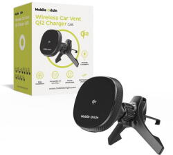 Mobile Origin MagSafe + suport pentru telefon. Grilă plată pentru ventilator montabilă 15W Negru (MO-WCVCH-CA15)