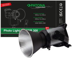 Patona Lampa LED proiector Patona Photo Light COB-300 APRC with app control - 4282 (4282-P)