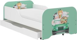 Wooden Toys Miki Gyerekágy - 160x80 cm, Ajándék Matraccal, Kirándulás