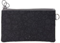 ZIPIT Penar Penar dublu cu fermoar si masca material textil, ZIPIT Face-It Creature - negru (ZP-428592) Penar