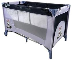COSING - Utazóágy állítható pozíciókkal ADAM Zebra Grey C-0141G (CI0020)
