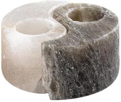 Rabalux 76034 - Sós lámpa - SOLUNA gyertyatartó szürke/fehér 76034 (RL76034)