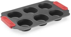 Lékué Muffin forma 31 x 18 cm, 6 db, szürke, acél, Lékué (LKE887383)
