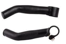 LONGUS L-Weld alumínium kormányszarv, hajlított, 120 mm, fekete